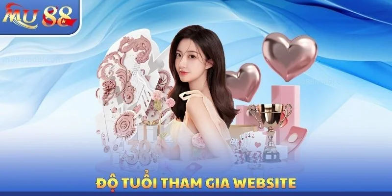 Độ tuổi tham gia website